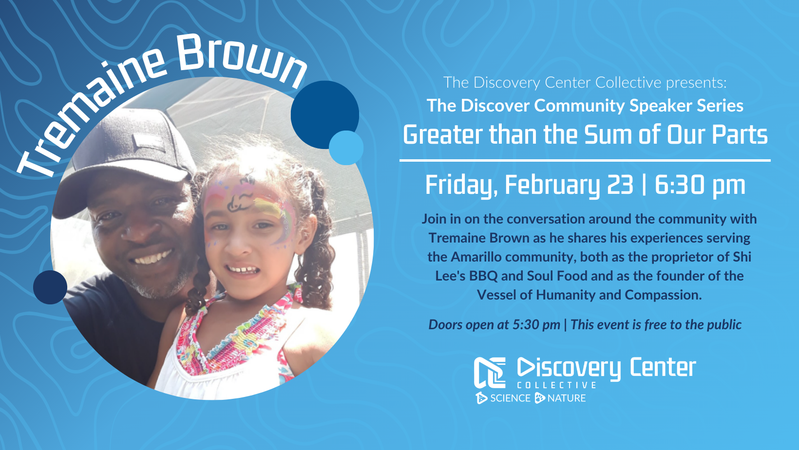 Discover Community Speaker Series: Tremaine Brown