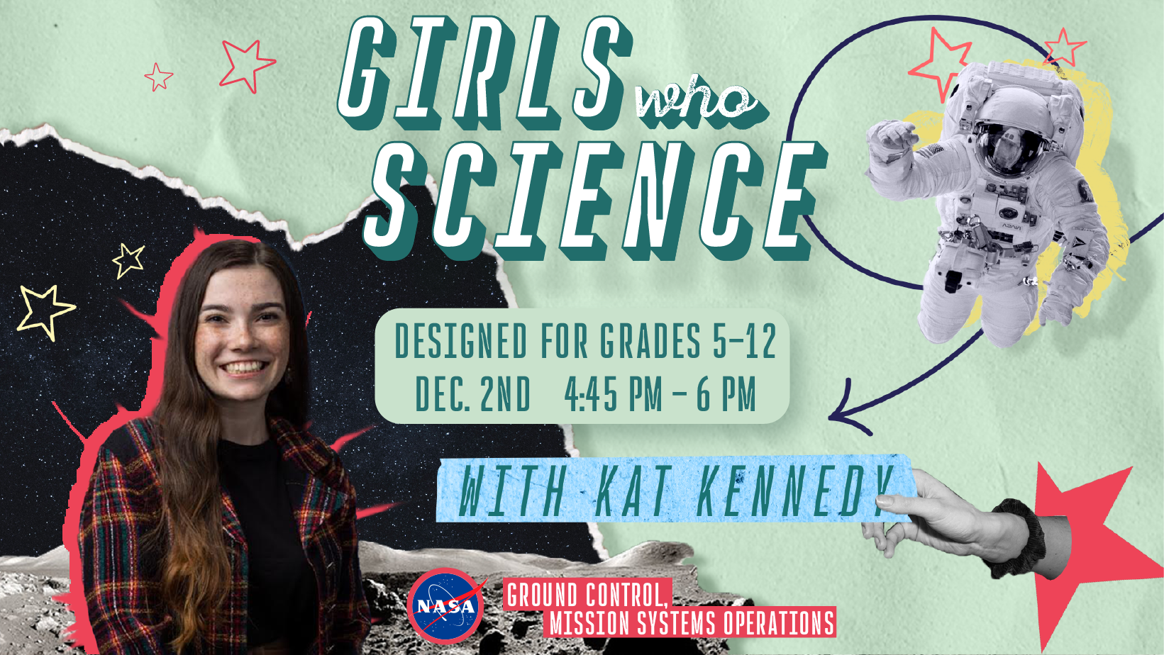 Girls Who Science with NASA's Kat Kennedy