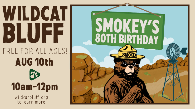 Smokey Bear's 80th Birthday at Wildcat Bluff