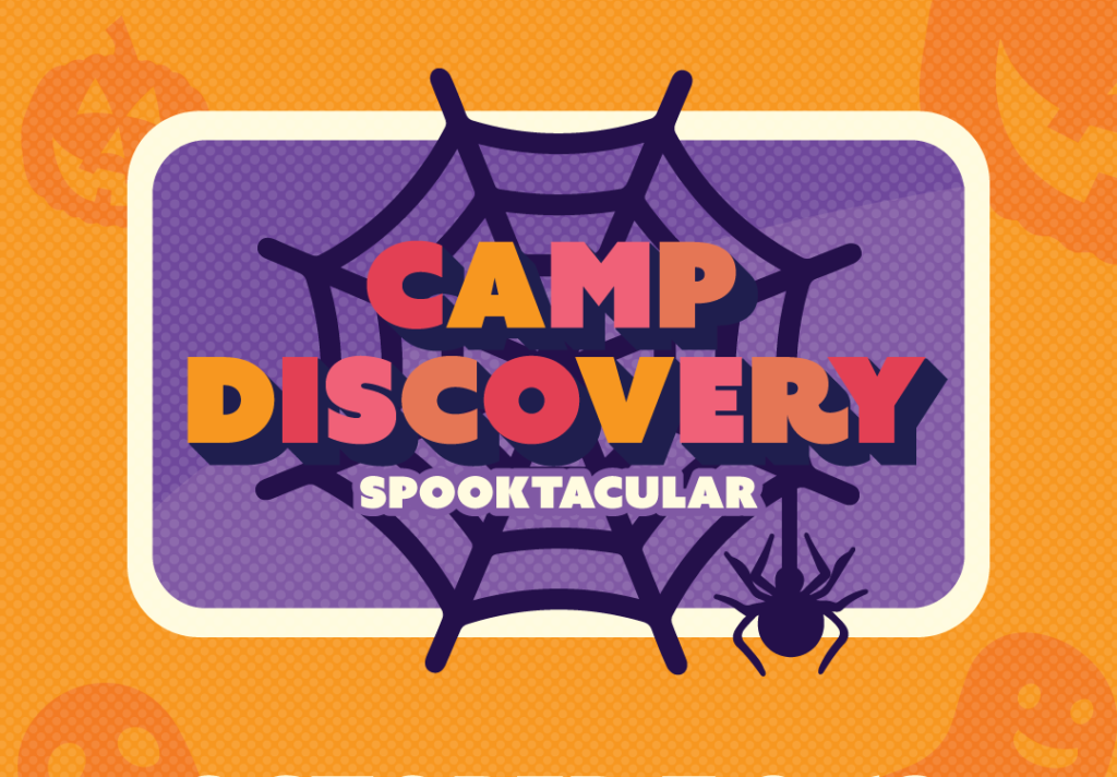 Camp Discovery Spooktacular Logo