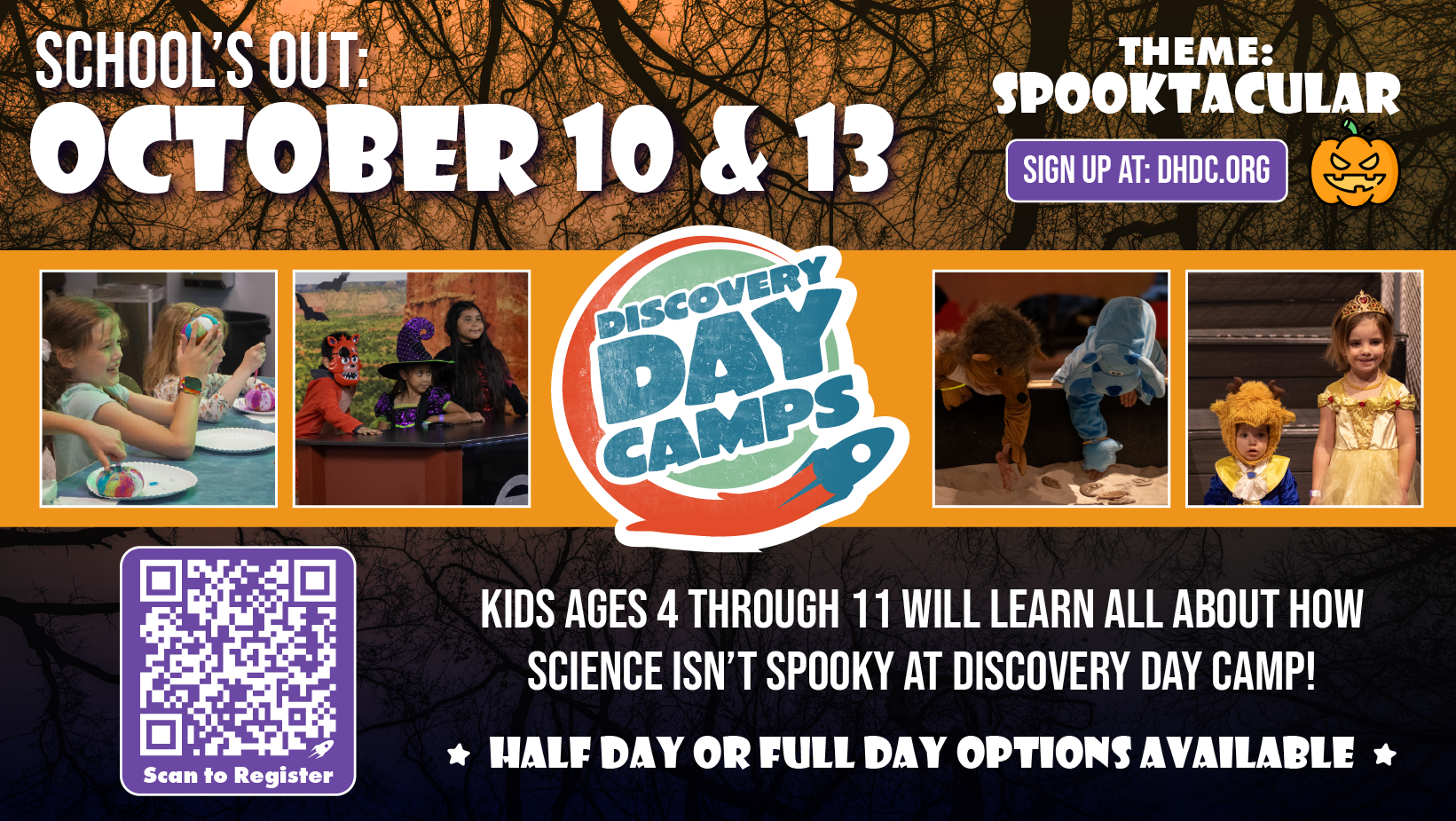 Discovery Day Camps: Spooktacular