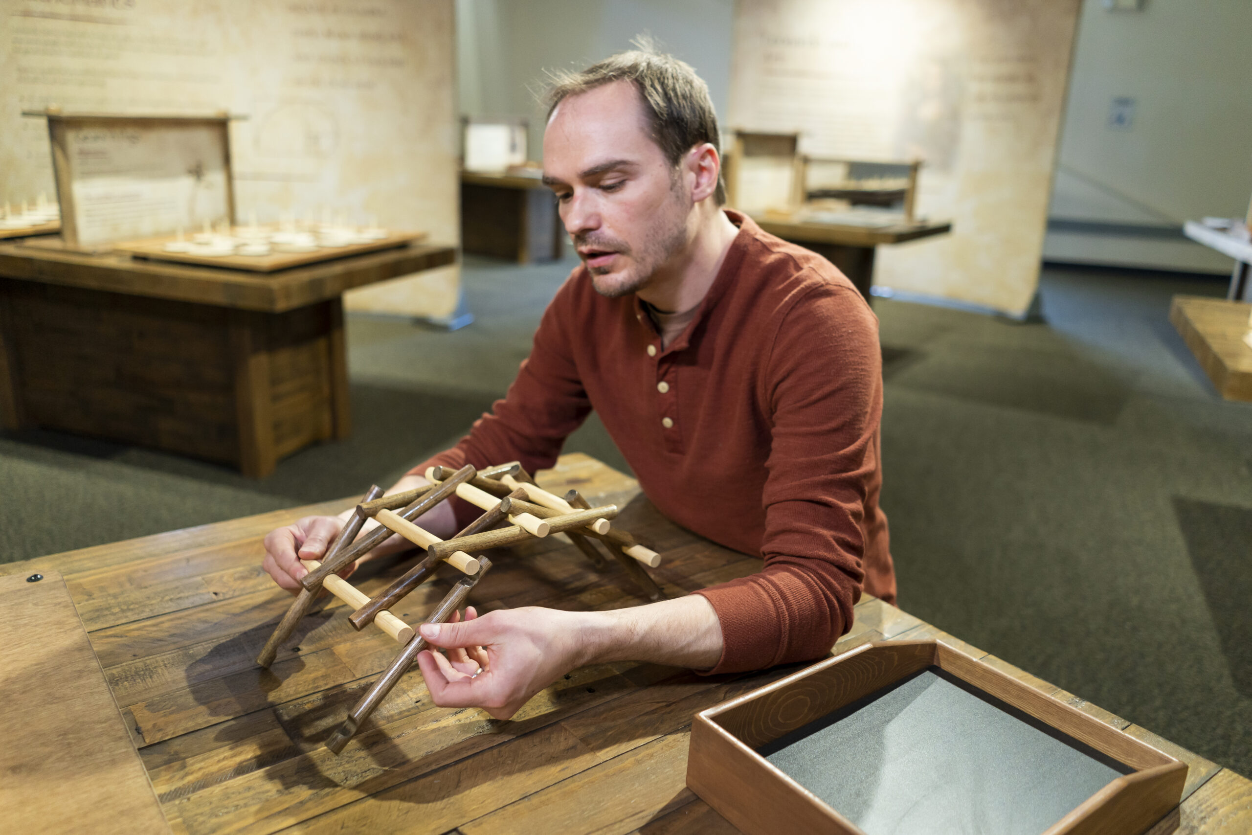 Leonardo's Lab traveling exhibit at Amarillo's Don Harrington Discovery Center