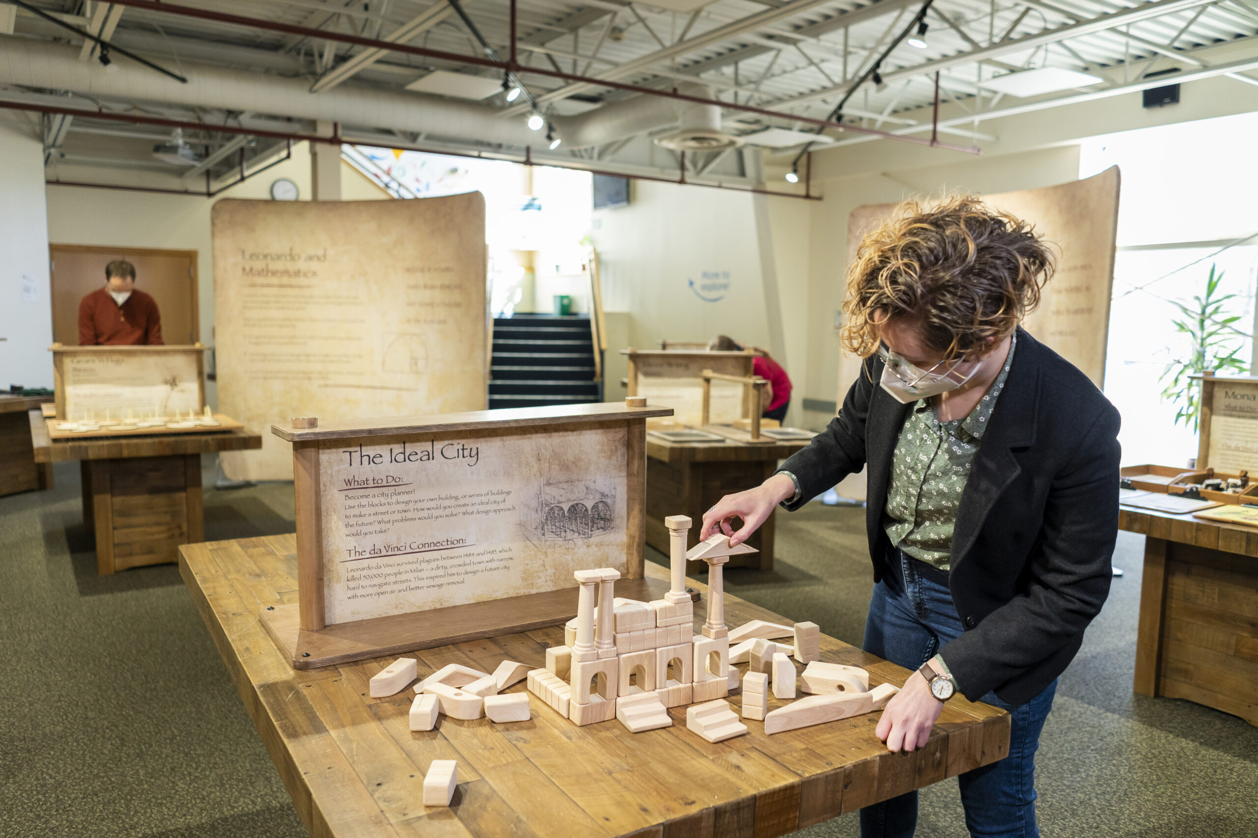 Leonardo's Lab traveling exhibit at Amarillo's Don Harrington Discovery Center