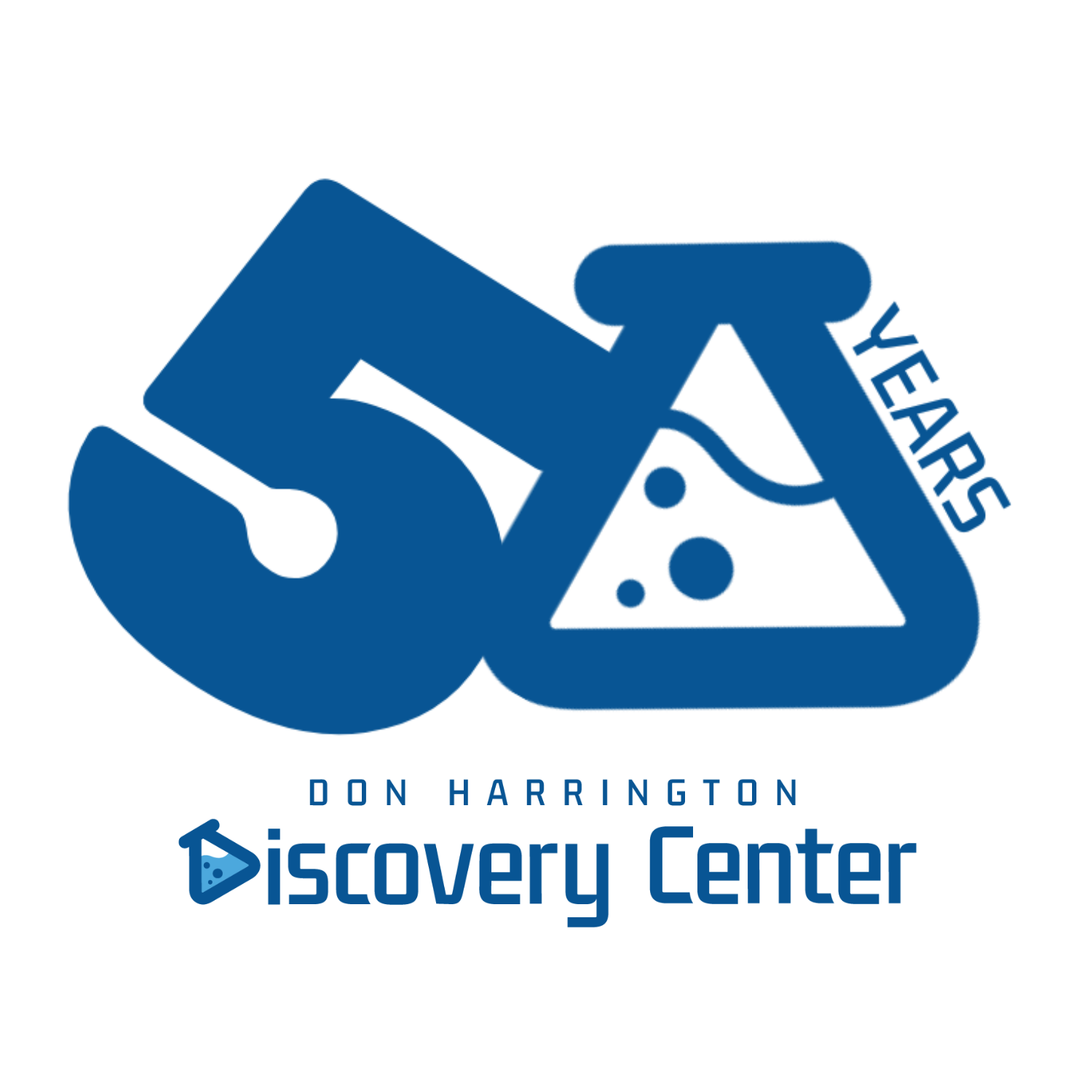 Don Harrington Discovery Center's 50th anniversary logo