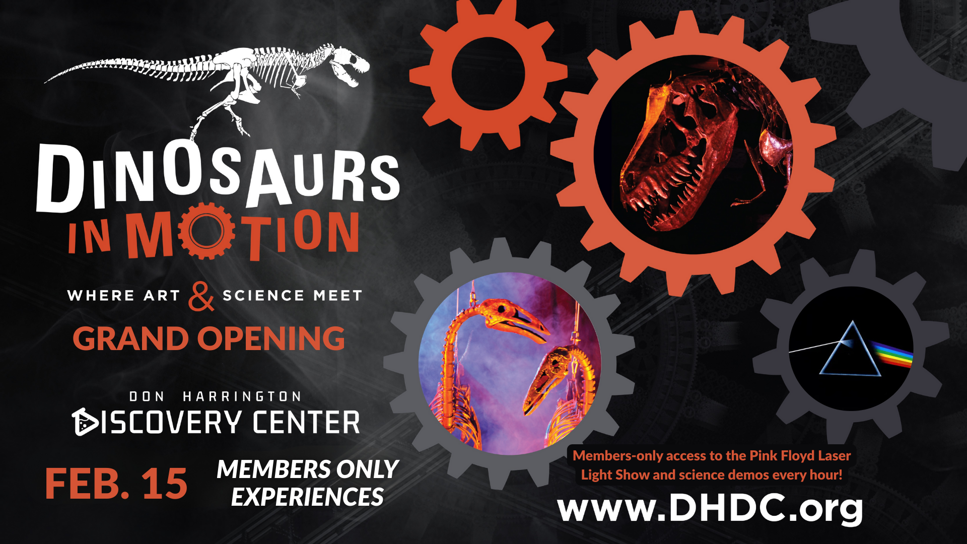 Dinosaurs in Motion Grand Opening