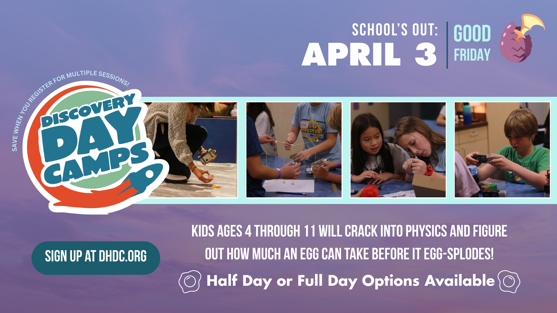 Discovery Day Camp: Eggtastic