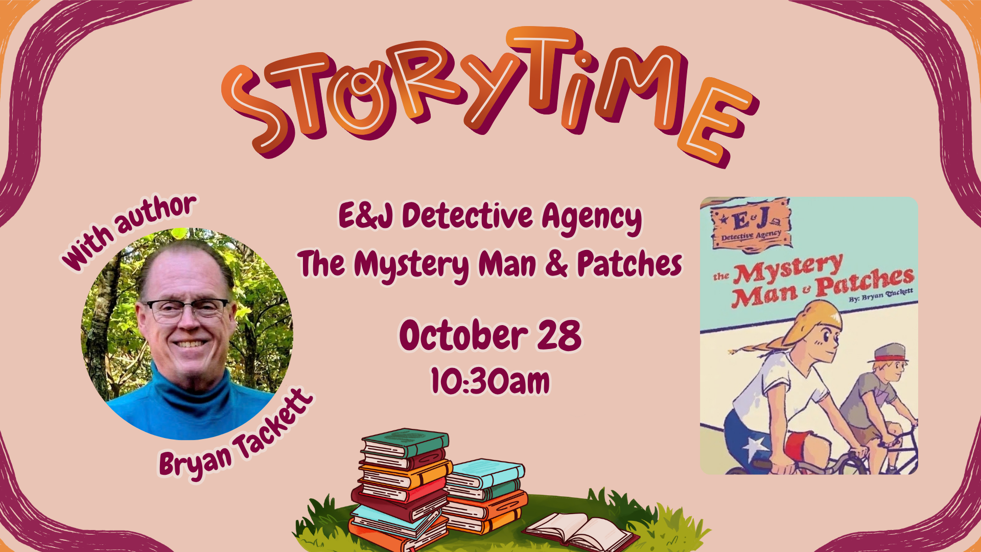 Storytime at DHDC - featuring local author Bryan Tackett