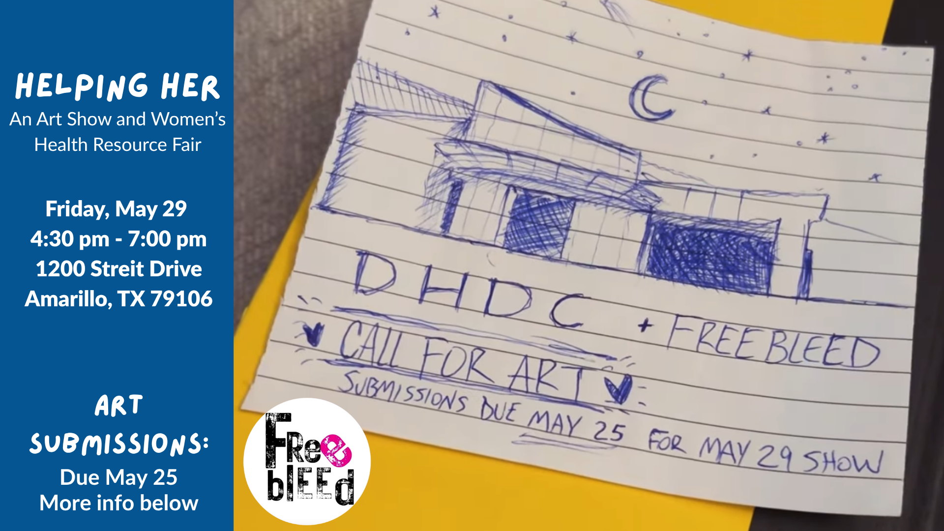 Helping Her - Art Show & Women's Health Resource Fair