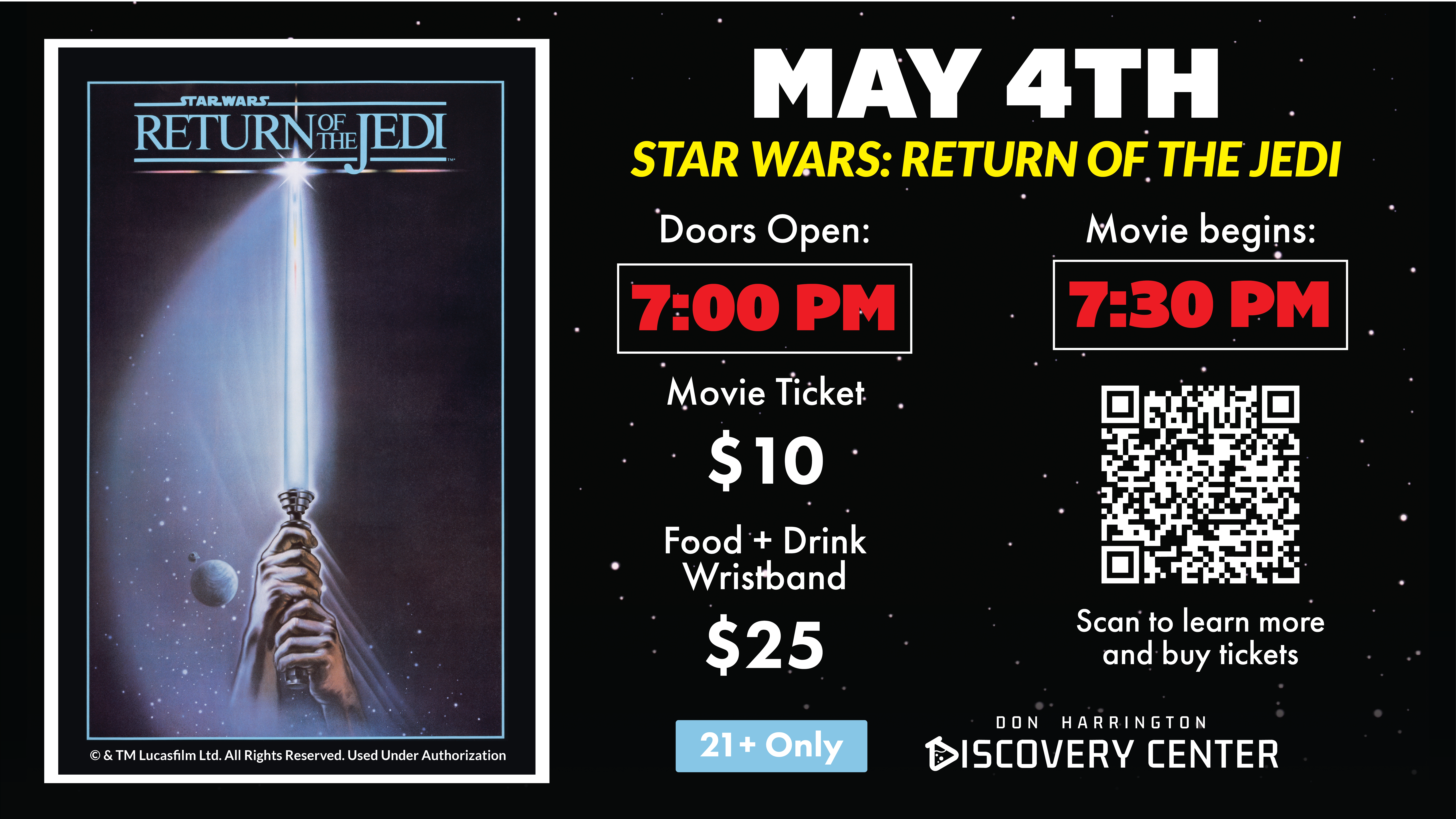 May the Fourth Movie Screening