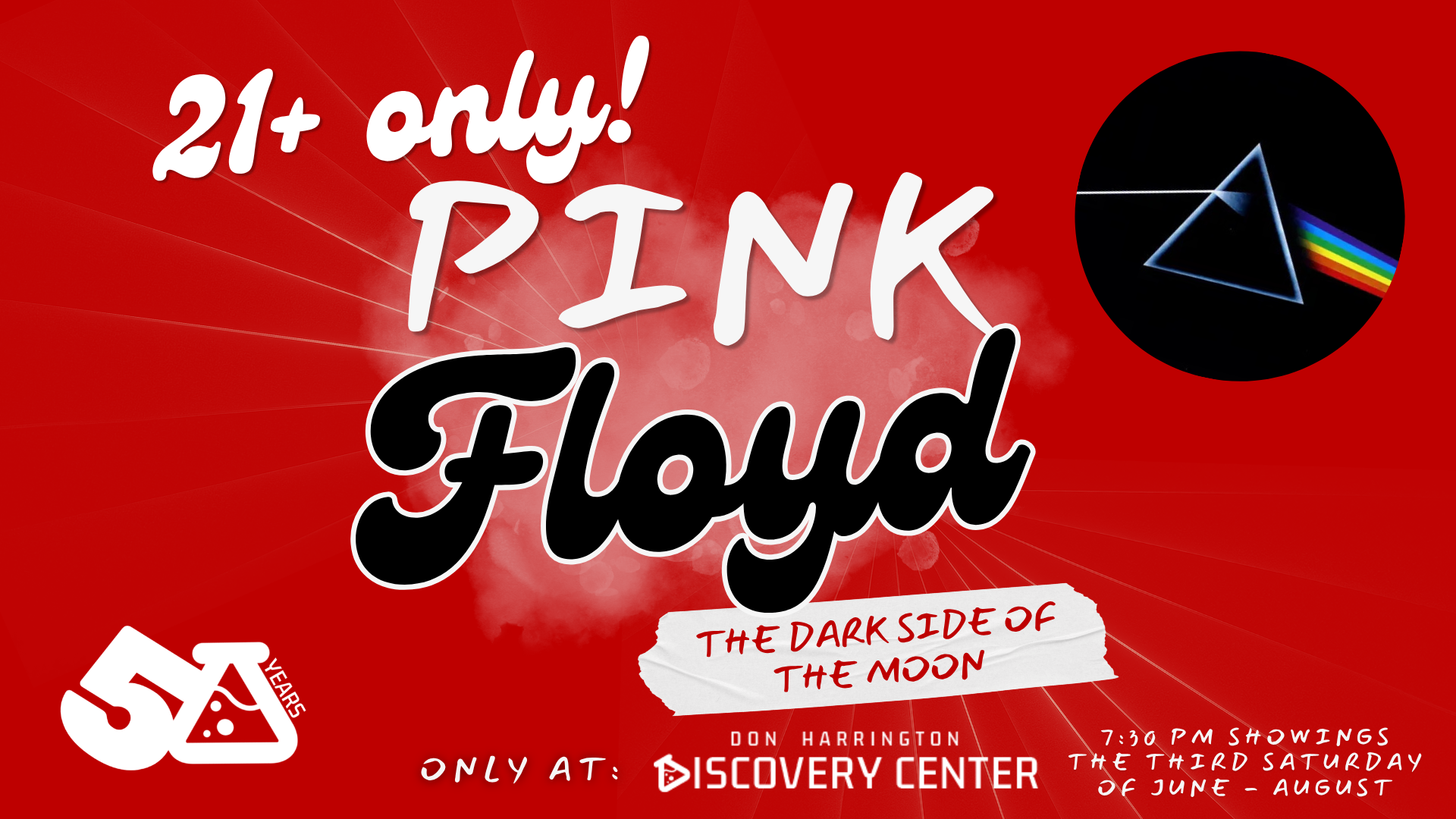 21+ Only Pink Floyd Show - Summer Screenings